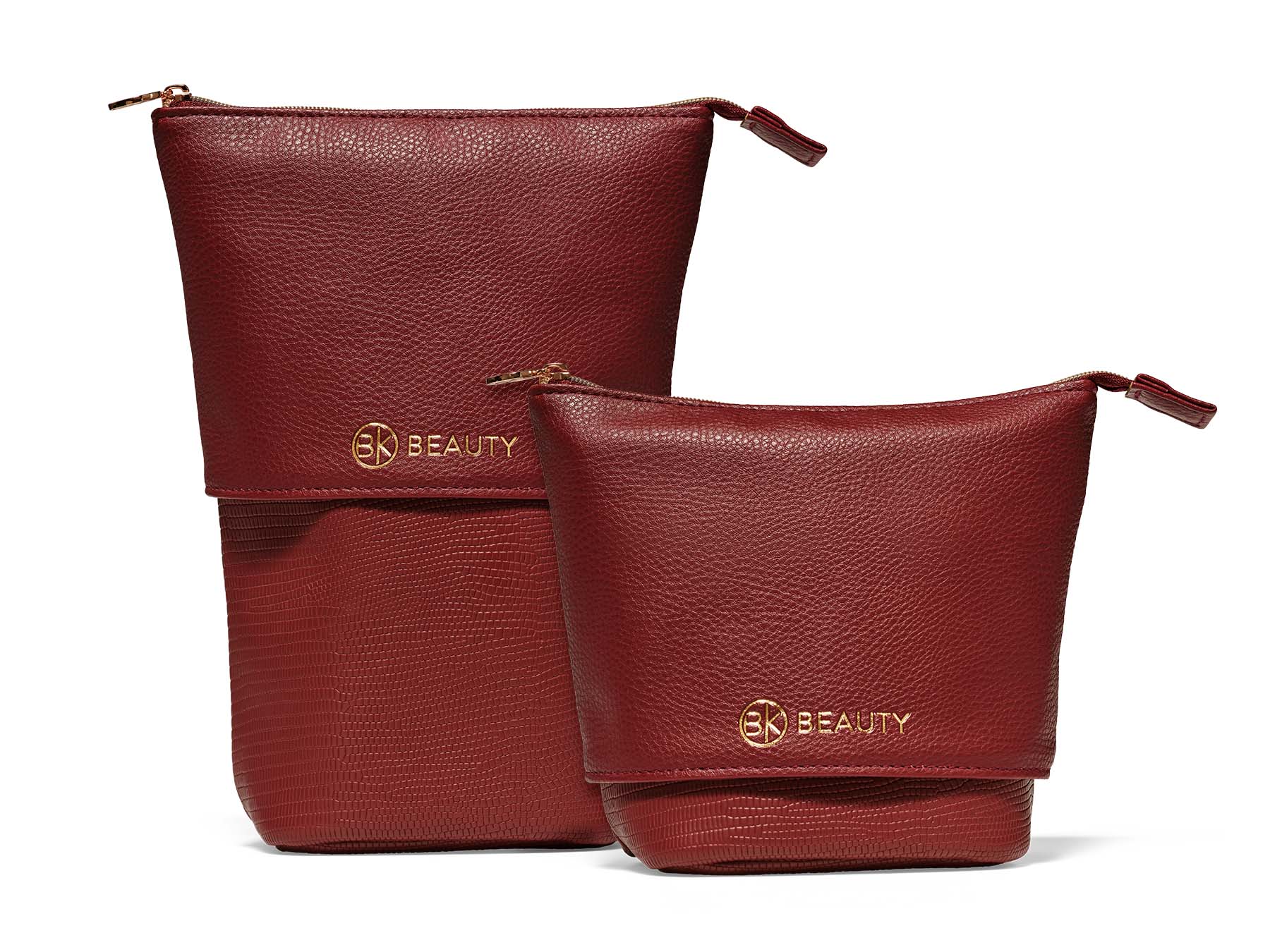 Standup Brush Holder Travel Makeup Bag