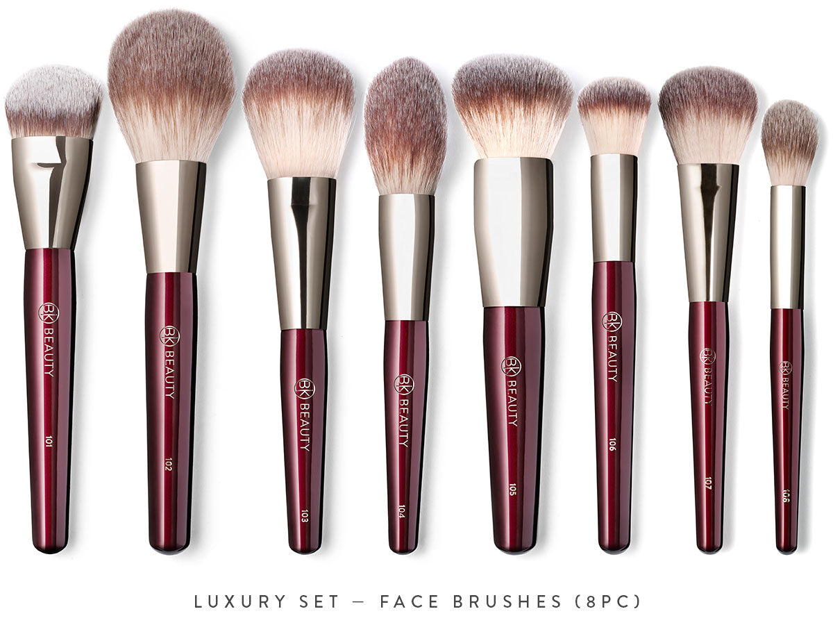 The Essentials Face Brush Set by BK Beauty