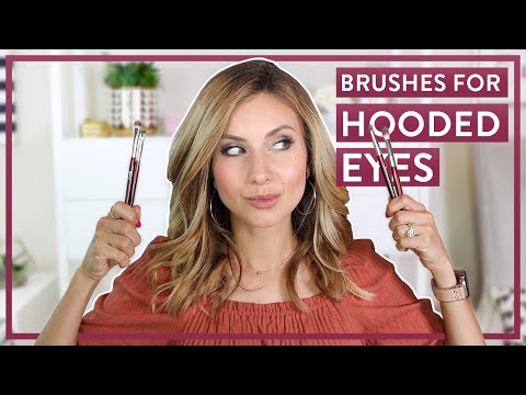 Makeup Brushes For Hooded Or Small Eyes