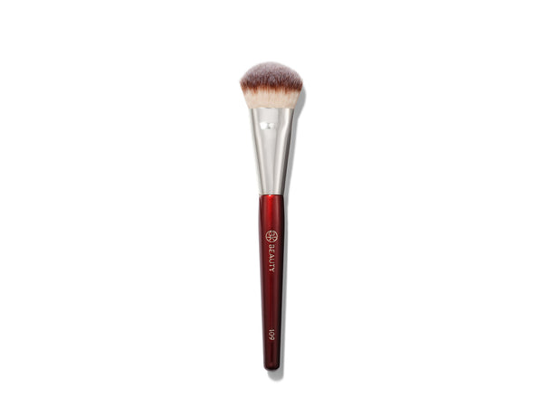 Brush 山羊毛　【モンタナ】 109 Mini Contoured Foundation Brush by BK Beauty