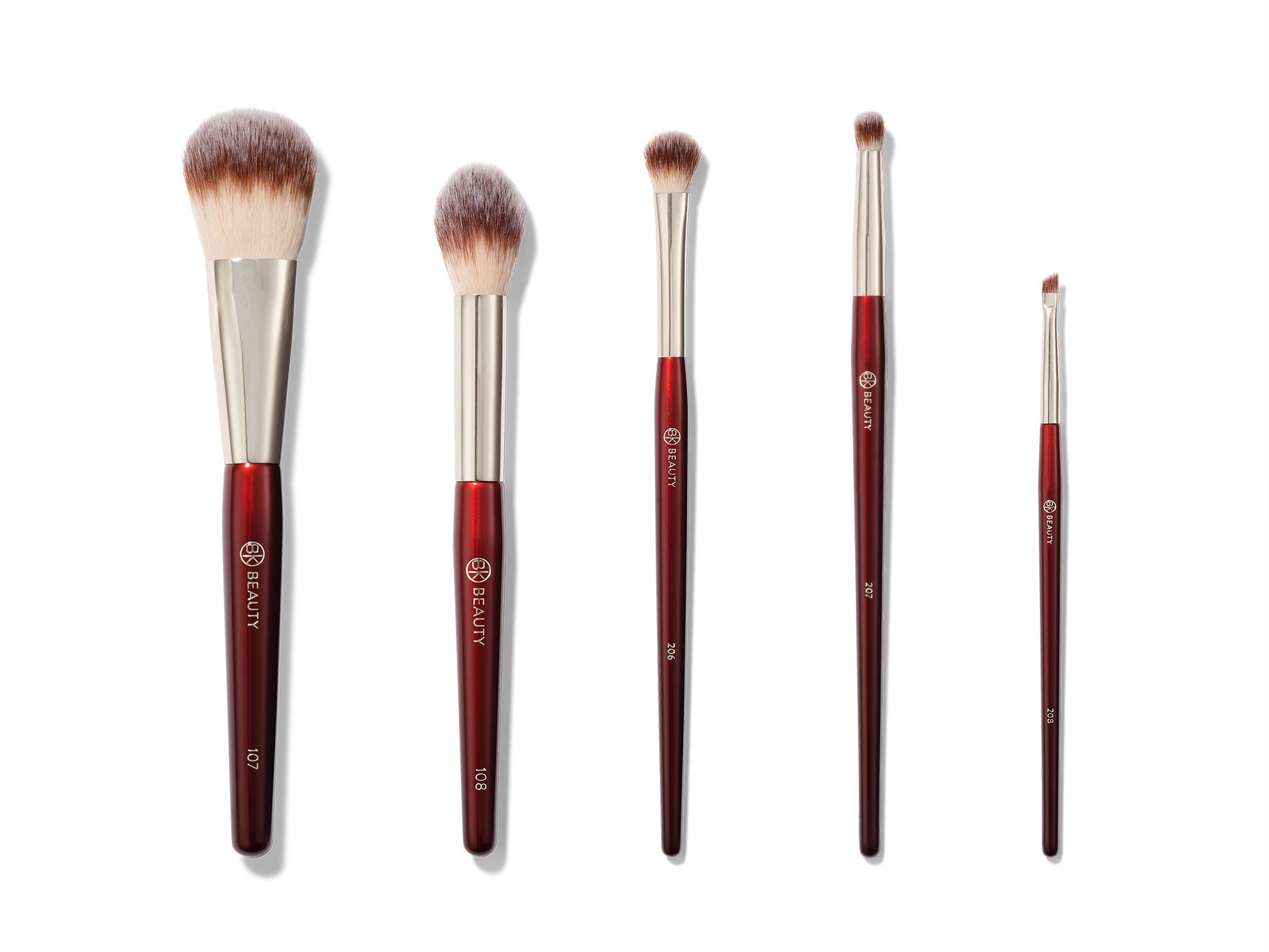 The Essentials Face Brush Set by BK Beauty